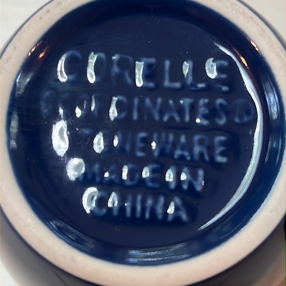 Mug Classic Cafe Blue (Corelle) by CORNING - Set of 2 - Picture 2 of 5